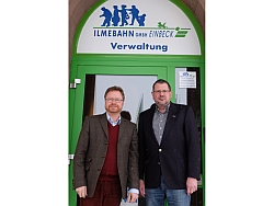 Besuch bei der Ilmebahn GmbH